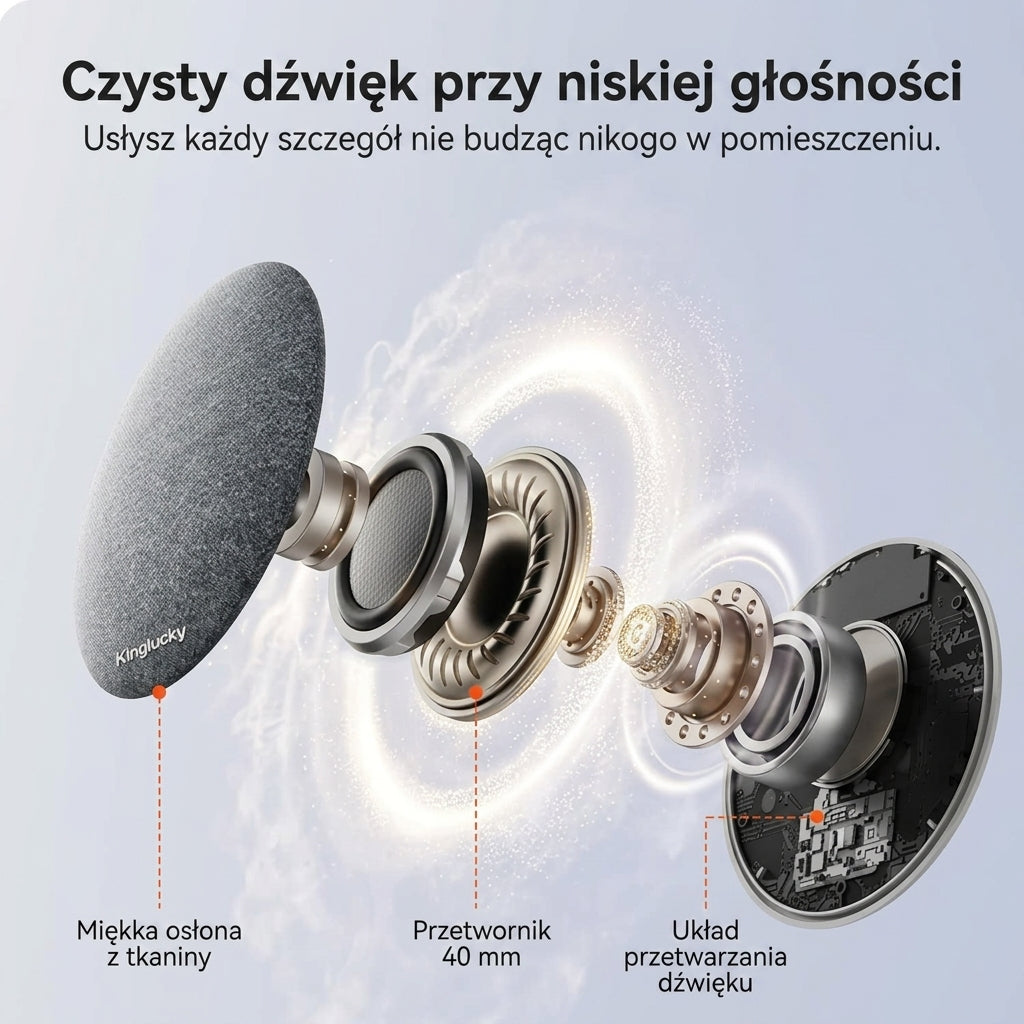 👂 Gasisz światło i znów słyszysz dzwonienie w uszach? Ten prywatny głośnik pod poduszkę pomoże Ci spokojnie zasnąć 💤